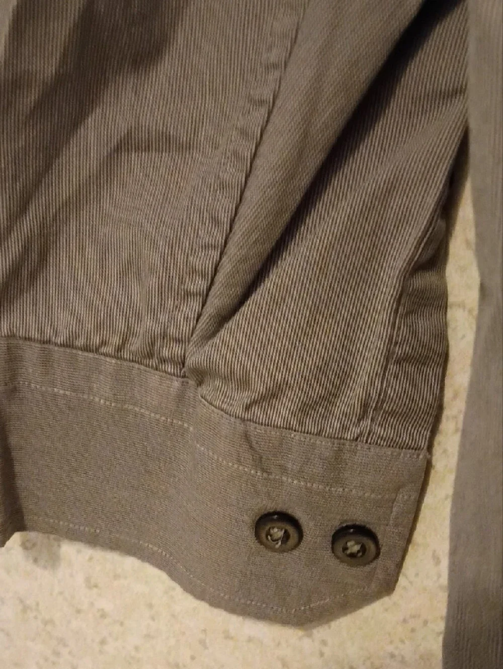 Banana Republic Men's Lightweight Shirt Jacket in Taupe/Gray